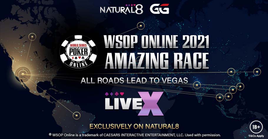 Natural8 Offers ‘WSOP Amazing Race’ To Make You Rich