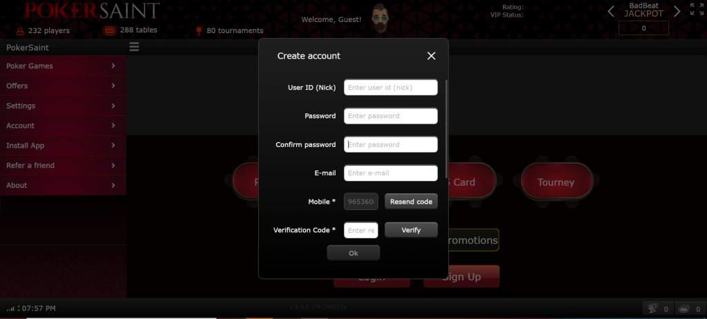 How To Play On PokerSaint?