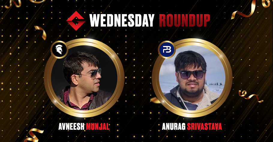 Wednesday Round Up: Avneesh Munjal Clinches Destiny On Spartan Poker For 6.18 Lakh