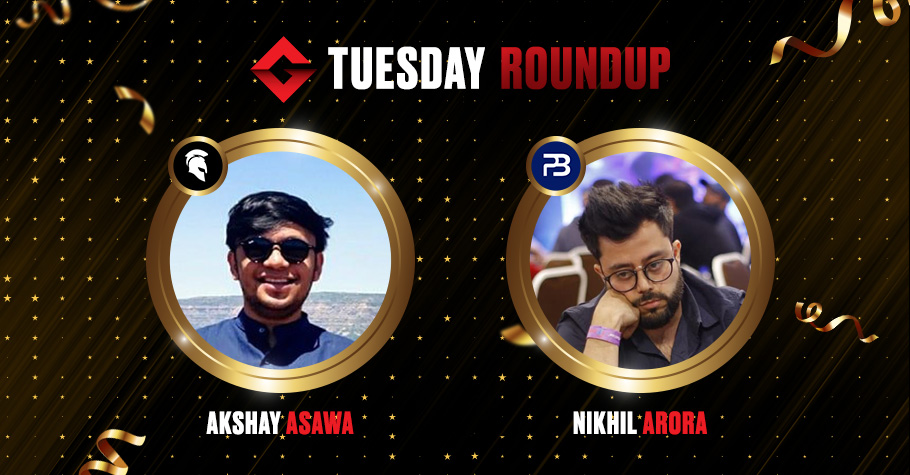 Tuesday Roundup: Akshay Asawa & Nikhil Arora Clinch Top Titles