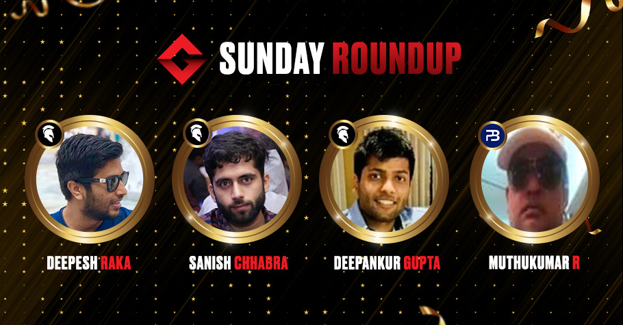 Sunday Round Up: Deepankur Gupta Ships Millionaire On Spartan Poker For 17,48,000