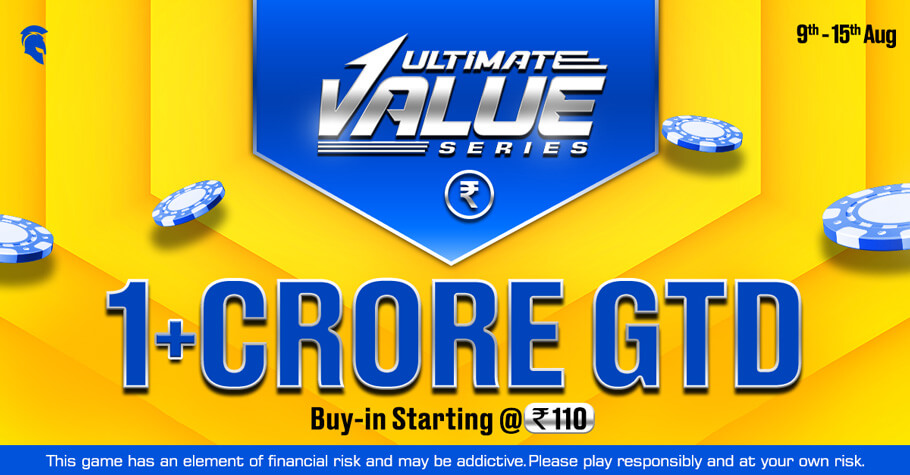 Ultimate Value Series: Spartan Poker Offers 1 Crore Guarantee & A Lot More