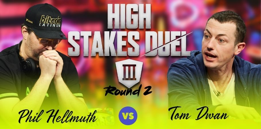 Tom Dwan Beats Phil Hellmuth At High Stakes Duel III, Breaks Hellmuth’s Winning Streak