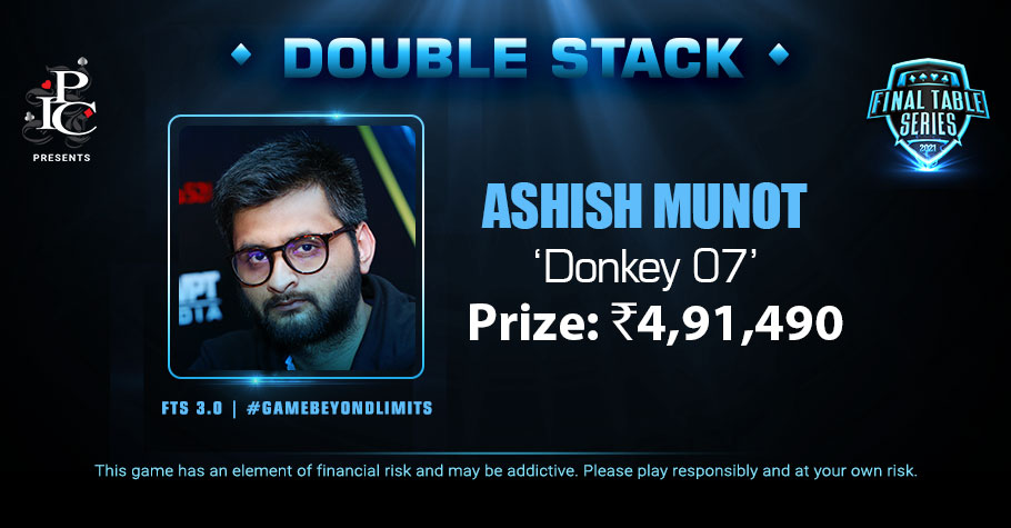 Ashish Munot Quickly Grabs The FTS 3.0 Double Stack Title For 4.91 Lakh