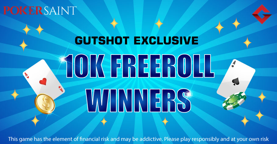 Pawan Gupta Nails Gutshot Exclusive 10K Freeroll On PokerSaint For ₹4,115