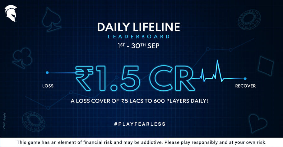Spartan Poker’s Daily Lifeline Leaderboard Is Here To Fulfill Every Poker Players’ Wish