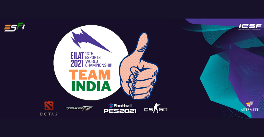 India’s National Champions To Participate In The Regional Qualifiers At The Esports World Championship 2021