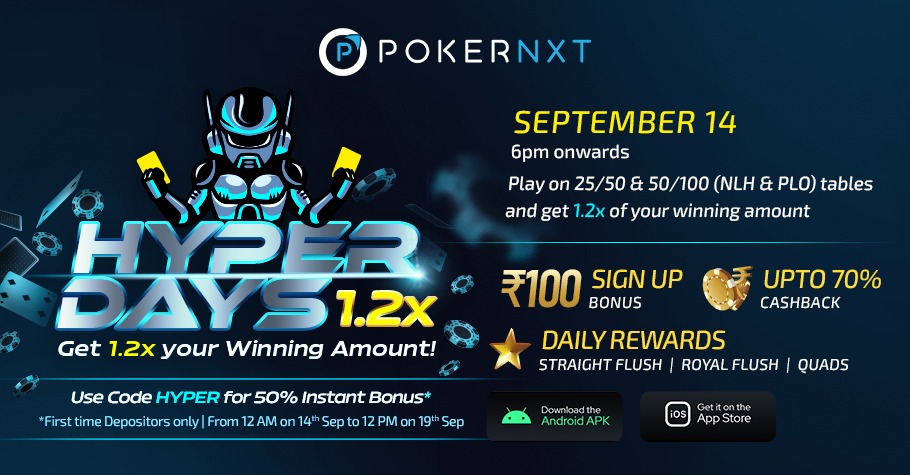 PokerNXT’s Hyper Days Promotion Promises Hyper Earnings