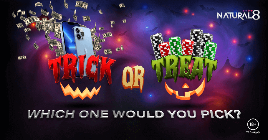 ‘Trick or Treat?’ A Natural8 Halloween Challenge To Win an iPhone 13 Pro Max!