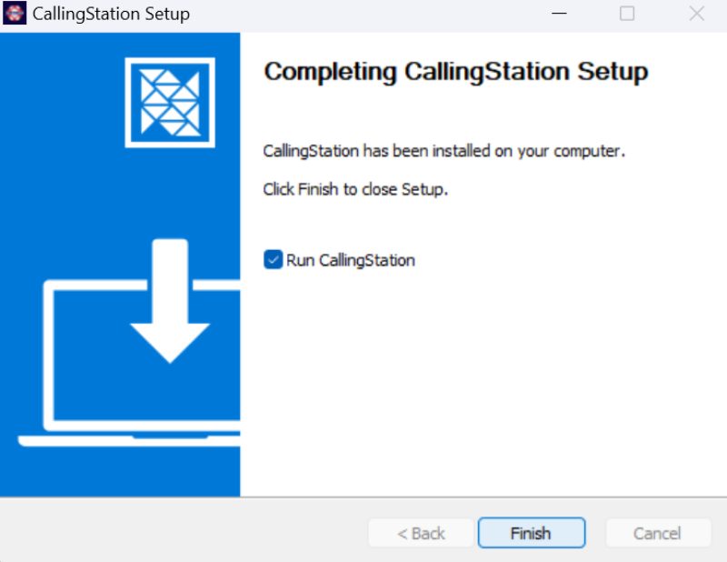 CallingStation Windows App Setup