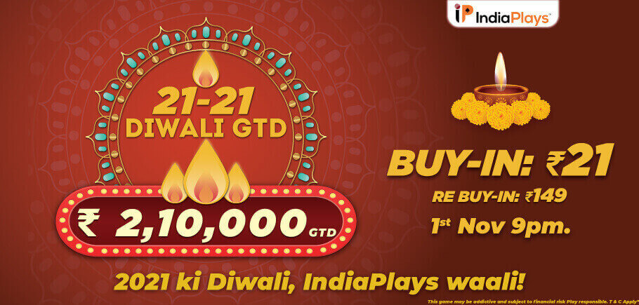 A Tournament Over 2 Lakh Awaits You On IndiaPlays This Diwali!