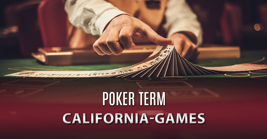 Poker Dictionary - California Games