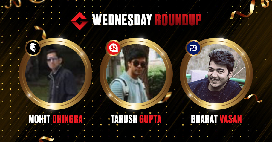 Wednesday Round Up: Mohit Dhingra Grabs His First Destiny Title!