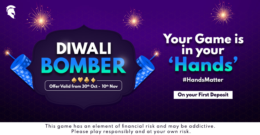 Make Every Hand Worth It By Grinding During Spartan Poker’s Diwali Bomber