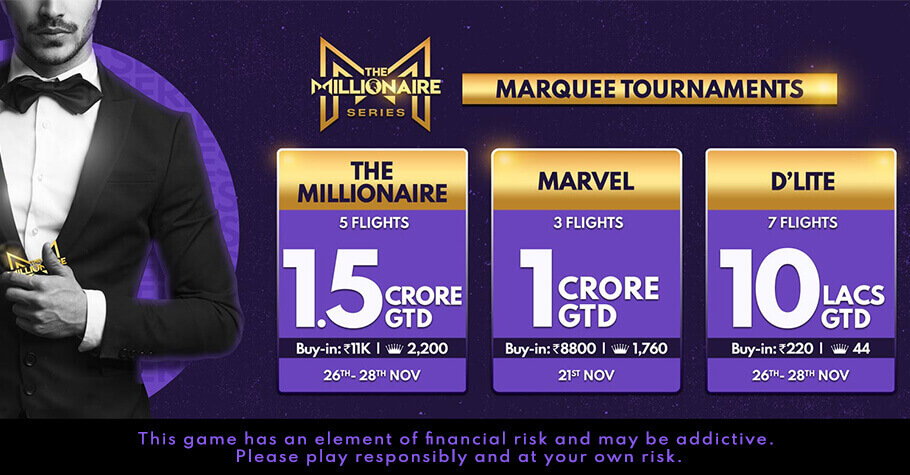 Spartan Poker’s Millionaire Series Offers 3 Heavy-Duty Marquee Events