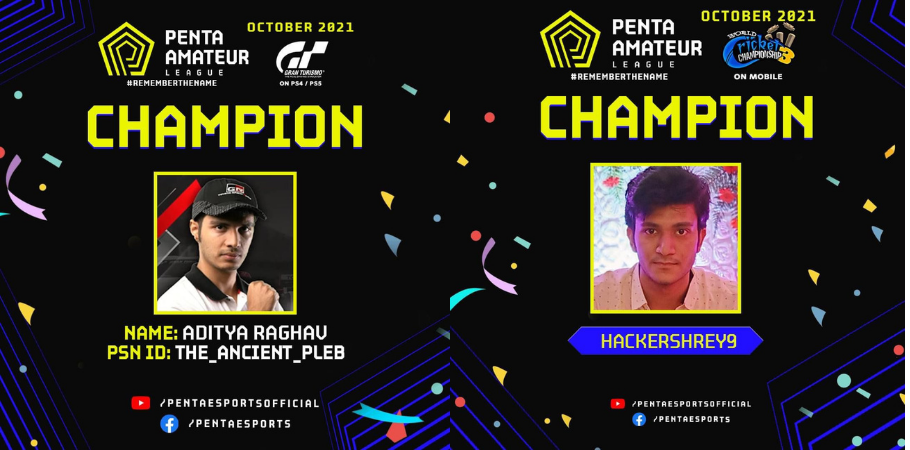 ‘Penta Amateur League’ October Results, Valorant Announced As The Title For November