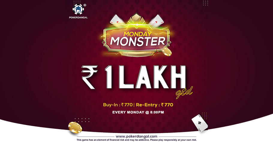 PokerDangal’s Monday Monster Event Is The Monday Motivation You Need