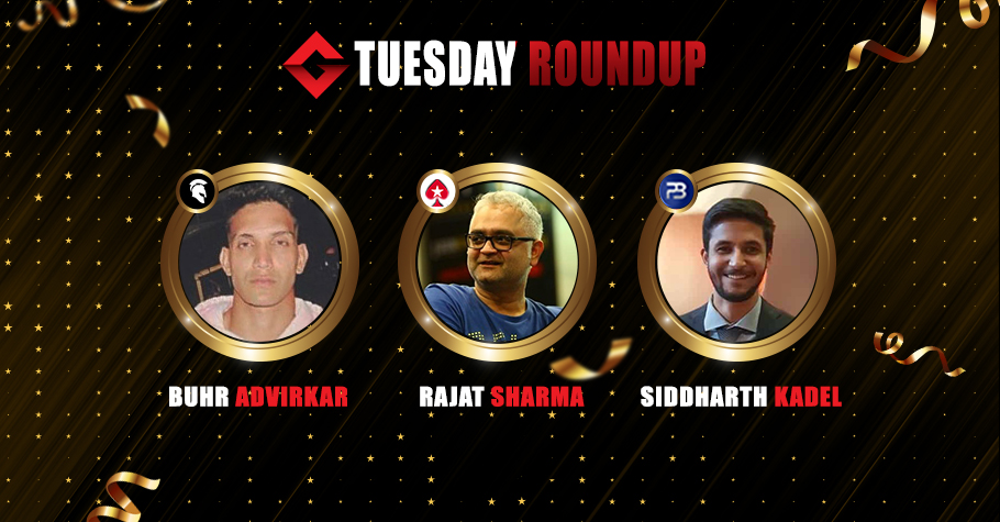 Tuesday Roundup: Siddharth Kadel Become The Biggest Winner Of The Night; Cashes 2,52,000
