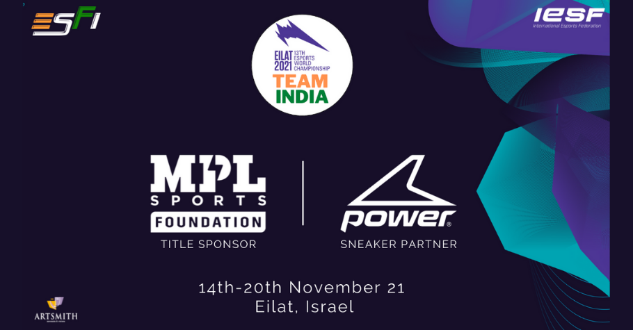 MPL Sports Foundation And Power To Sponsor Indian Teams In 13th EWC