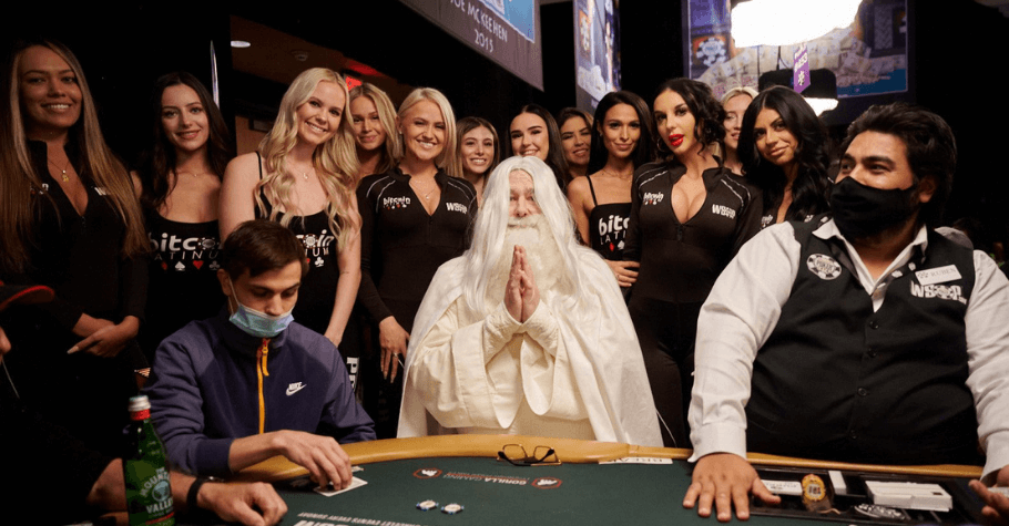 Phil Hellmuth Makes A Gandalf Grand Entrance To 2021 WSOP Main Event