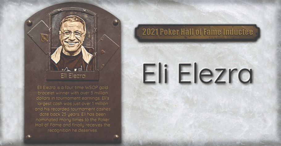 Eli Elezra Is The 60th WSOP Hall Of Fame Inductee