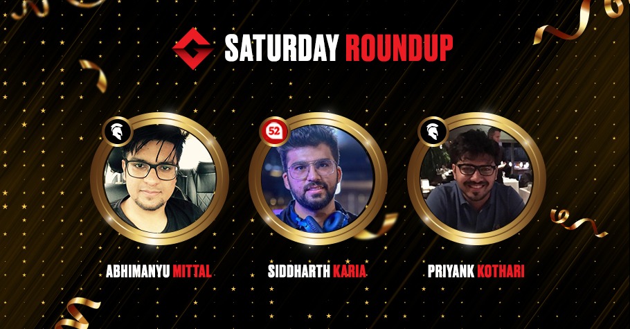 Saturday Round Up: Siddharth Karia Thickened His Bankroll after shipping Excalibur for 2,62,500