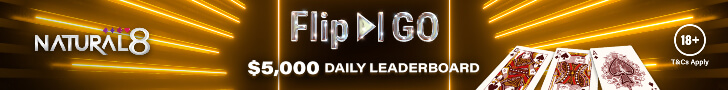 Natural8’s Flip & Go $5,000 Daily Leaderboard Is A Steal Deal