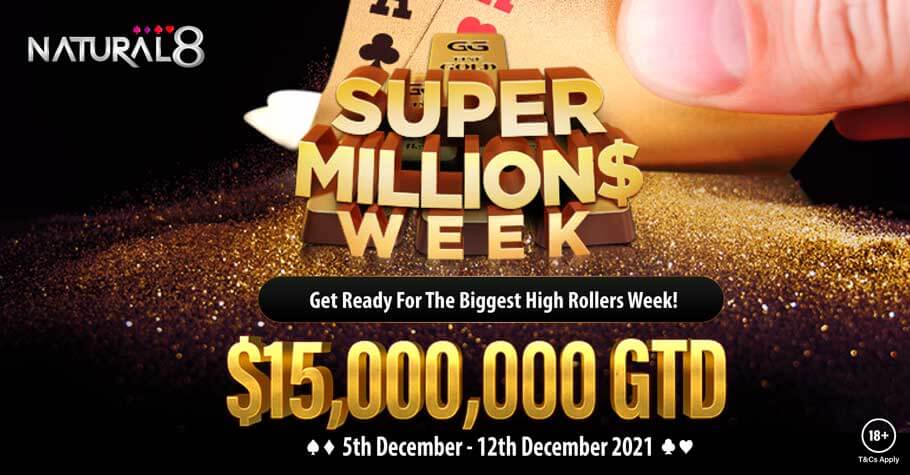 Natural8’s Super Million$ Week Is Here To Make You A Millionaire