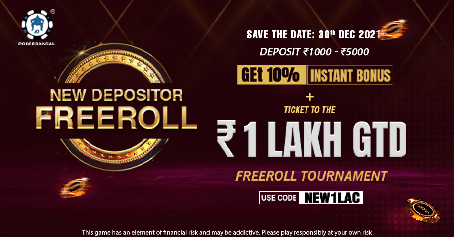 Slay PokerDangal’s 1 Lakh GTD Freeroll On 30 December