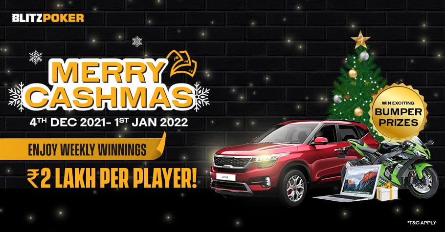 BLITZPOKER’S Merry Cashmas Is Your Ticket To Bumper Prizes & More 