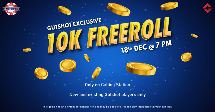 Gutshot's Exclusive 10K Freeroll On Calling Station Is A Steal