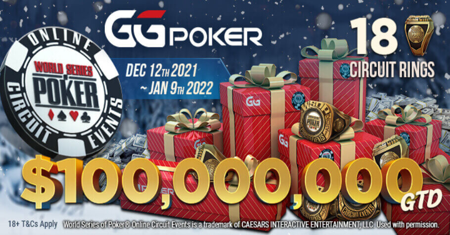 WSOP Winter Online Circuit Returns To GGPoker