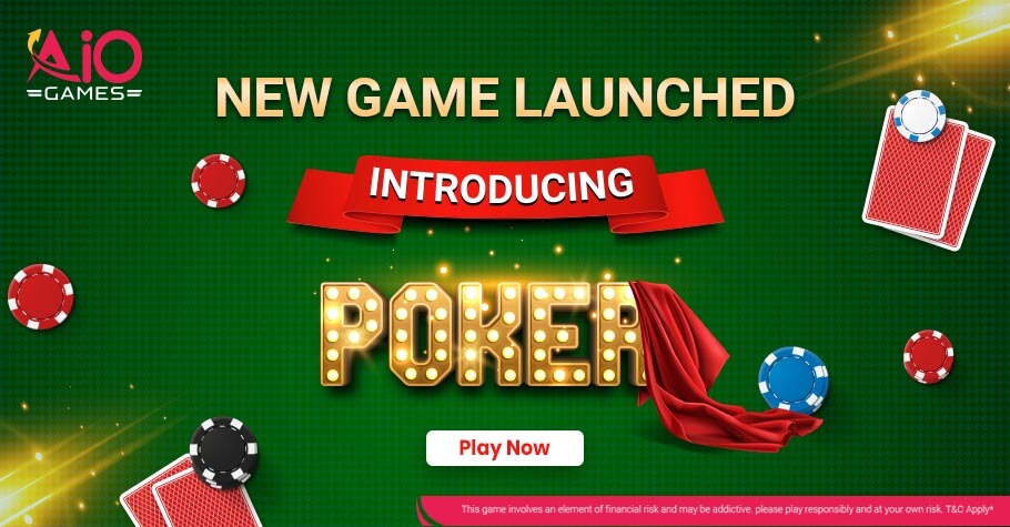 AIO Games Adds Poker To Their Offerings