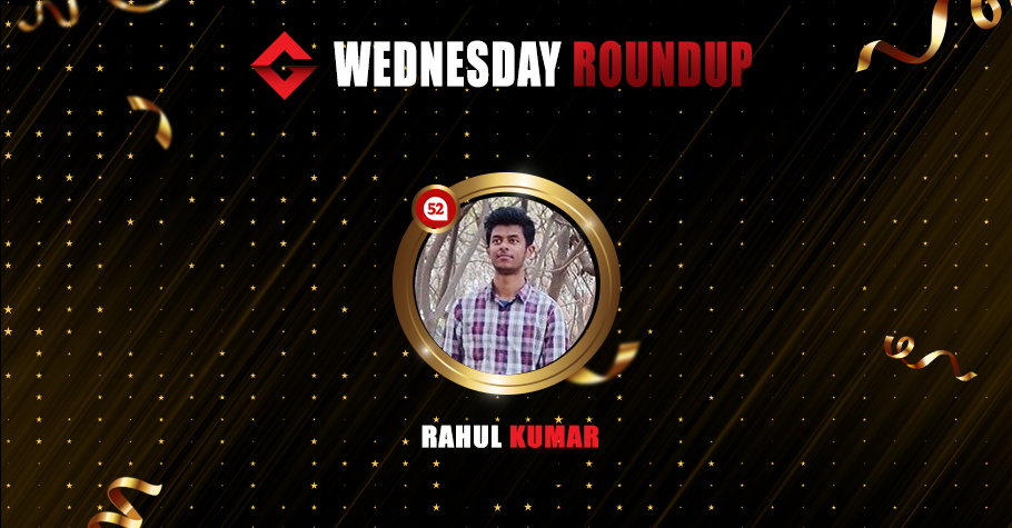 Wednesday Round Up: Rahul Kumar Ships Maverick On Adda52 For 3.9 Lakh 