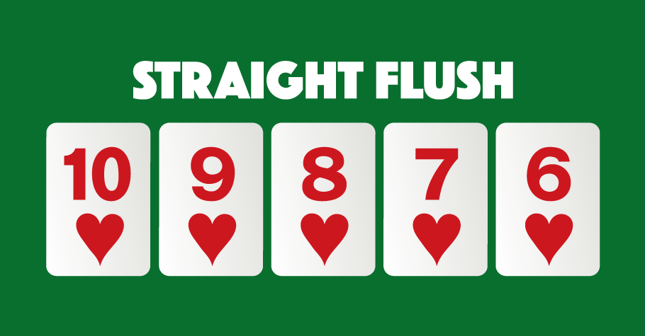 Basic Rules of Poker - Hand rankings - Straight Flush