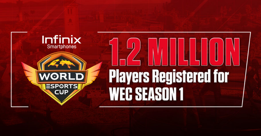 World Esports Cup 2021 Receives Over 1.2 Million Registrations