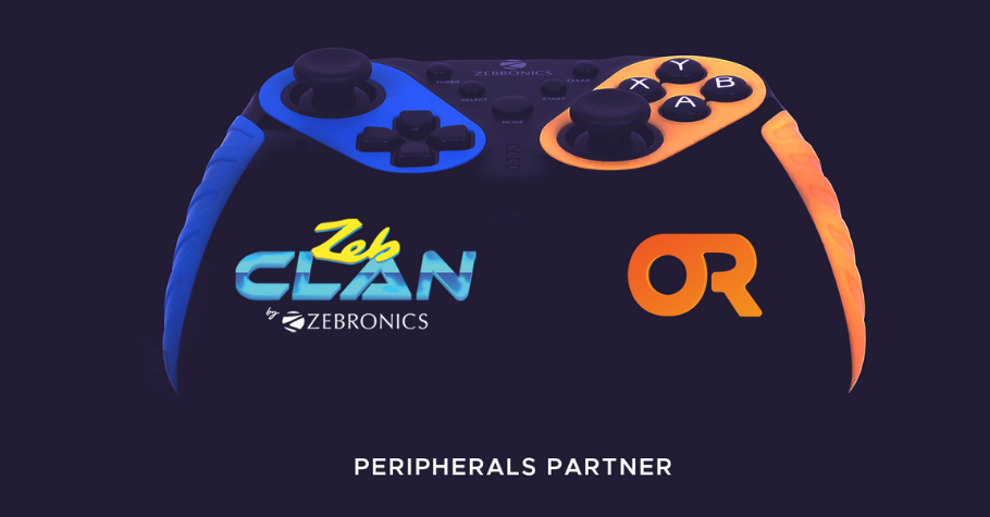 OR Esports Announces Zebronics As Official Peripherals Partner