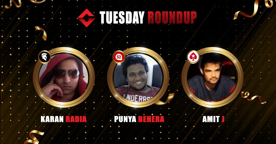 Tuesday Round-Up: Karan Radia Grabs The Biggest Title Of The Night