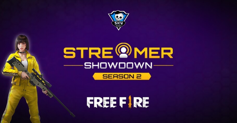 Top 12 Indian Free Fire Creators To Compete In Skyesports Streamers Showdown Season 2