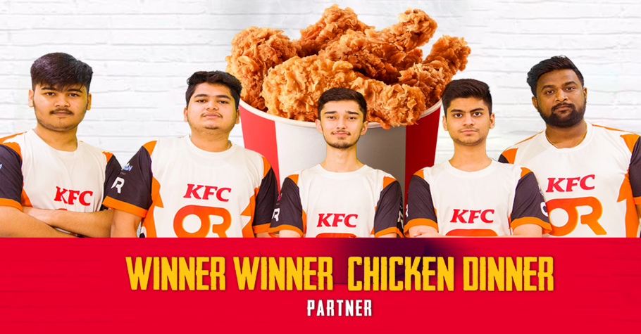 KFC India Partners With OR Esports As Official Chicken Dinner Partner