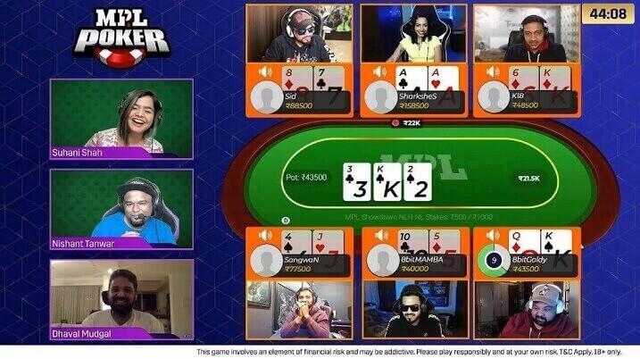 MPL Poker Showdown – Week 2