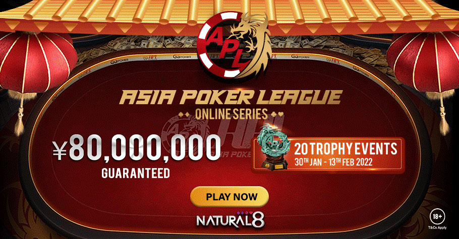 Asia Poker League Online Series Is Back With A Bang On Natural8!