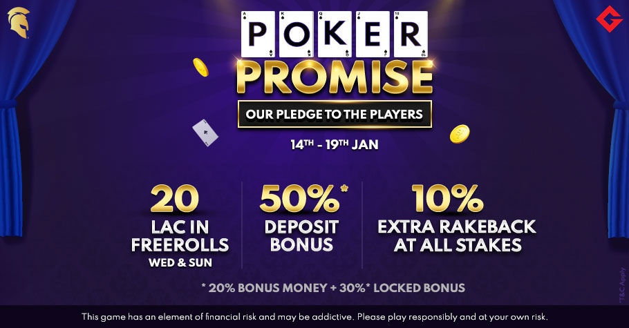 Spartan Poker’s Latest Promotion Is A Rainfall Of Rewards