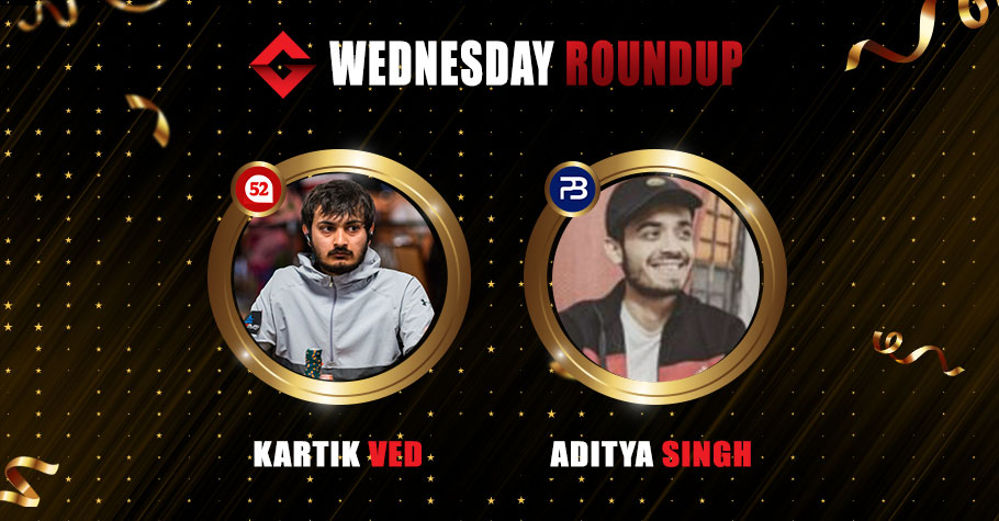 Kartik Ved And Aditya Singh Clinch Titles On Wednesday 