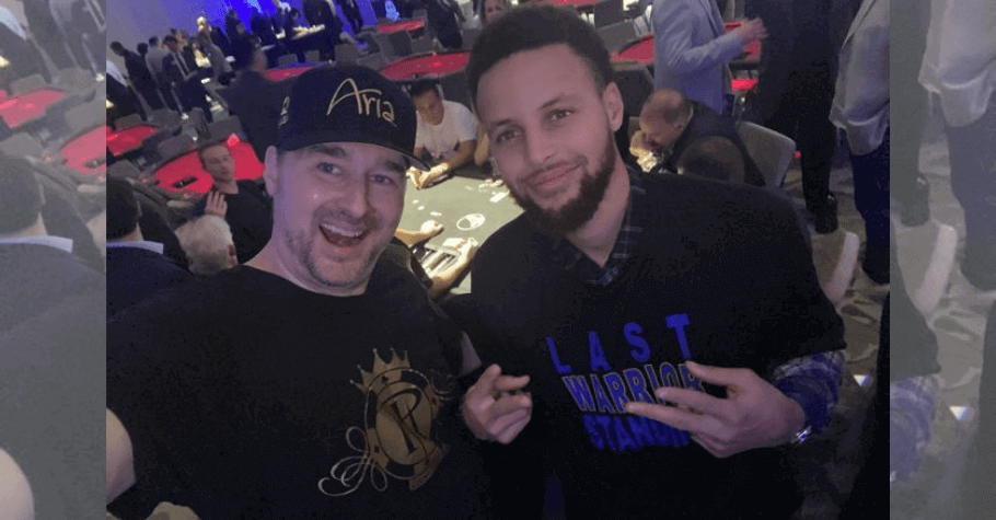 Phil Hellmuth And Steph Curry To Play Poker For Charity