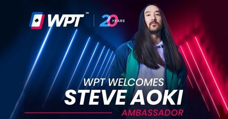 Celebrity DJ Steve Aoki Is The New WPT Ambassador