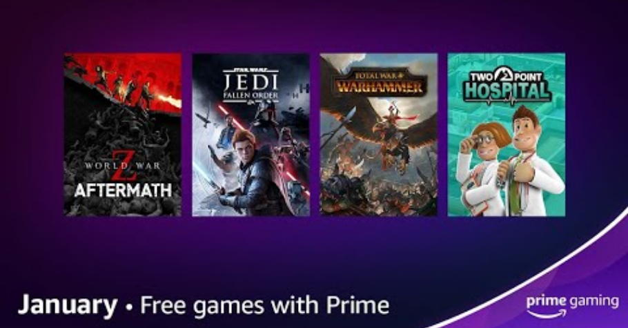 Amazon Prime Gaming Offers FREE AAA Game Titles In January