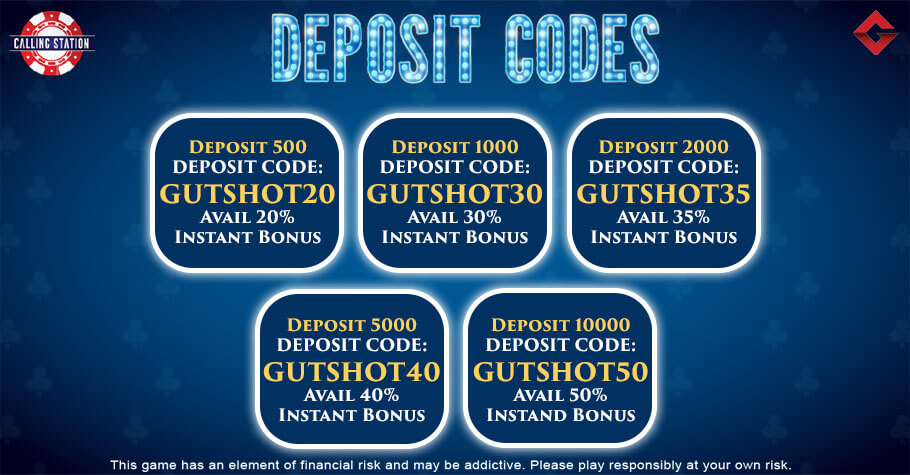 Calling Station’s Deposit Codes Are Here To Boost Your Bankroll