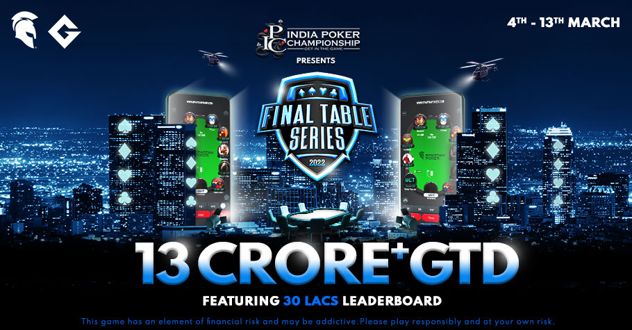 Final Table Series Returns On Spartan Poker With A Bang! 