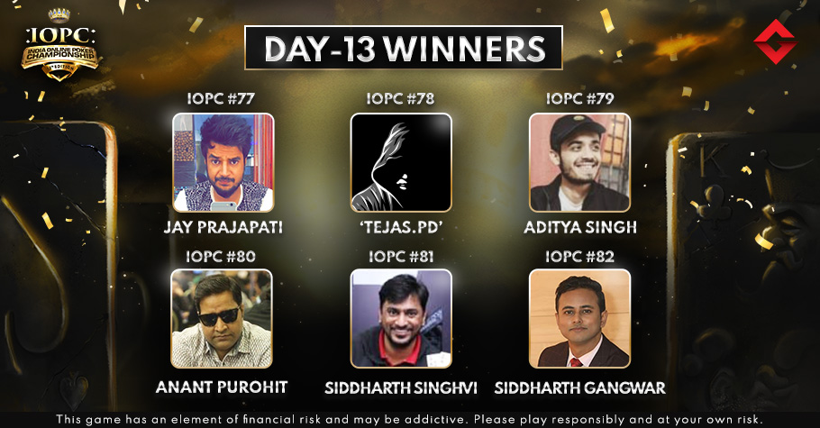 IOPC Day 13: Purohit, Singhvi And Gangwar Among Others Clinch Titles